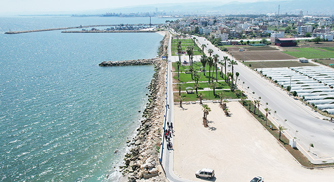Karaduvar'ın artık 'Sardalya Parkı' var