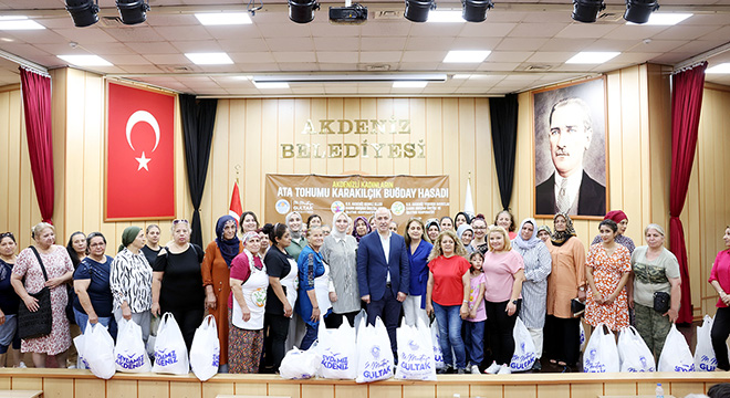Önce hasat sonra hediye edildi