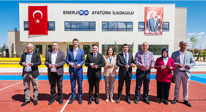 Enerjisa Atatürk İlkokulu açıldı