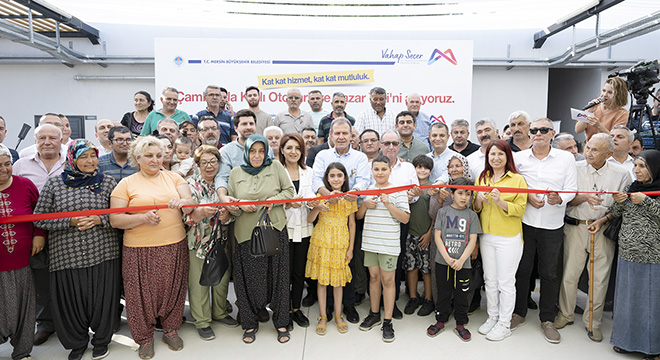Çamlıyayla katlı otoparkı açıldı
