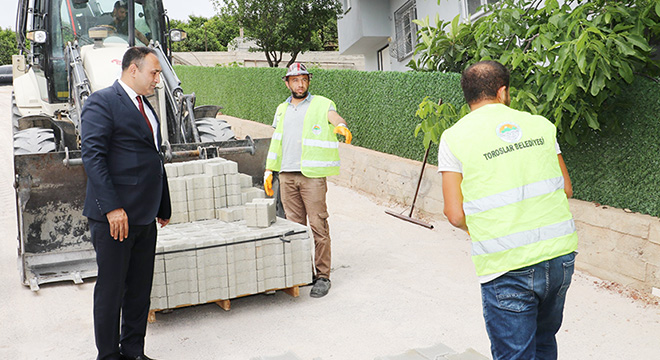 Kilit parke çalışmaları sürüyor